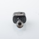 Wick'd Bridg'D Alpha Style RBA Bridge for Billet / Boro Mod - Black, 7 PCS Air Pin 1.2, 2.0, 2.5, 3.0, 3.5, 4.0, 4.5mm