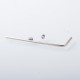 Wick'd Bridg'D Alpha Style RBA Bridge for Billet / Boro Mod - Black, 7 PCS Air Pin 1.2, 2.0, 2.5, 3.0, 3.5, 4.0, 4.5mm
