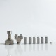 Rekavape Wick'd Bridg'D Alpha Style RBA Bridge for Billet / Boro Mod - Silver, Titanium, Air Pin 1.2, 2, 2.5, 3, 3.5, 4, 4.5mm