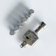 Rekavape Wick'd Bridg'D Alpha Style RBA Bridge for Billet / Boro Mod - Silver, Titanium, Air Pin 1.2, 2, 2.5, 3, 3.5, 4, 4.5mm