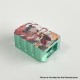 Rekavape PRC x Nezha Style Boro Tank for SXK BB / Billet AIO Box Mod Kit - Green, Aluminum Alloy