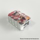 Rekavape PRC x Nezha Style Boro Tank for SXK BB / Billet AIO Box Mod Kit - Silver, Aluminum Alloy