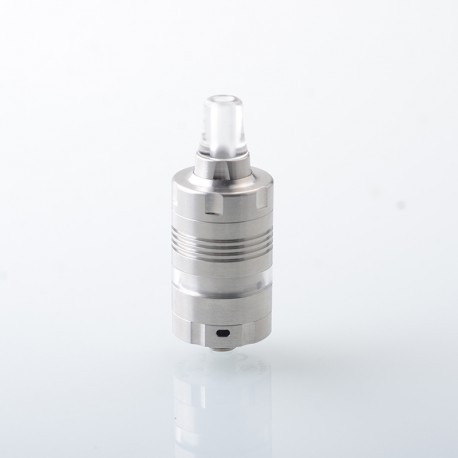 Rekavape BY KA V10 Nano Combo Radiator Style MTL RTA Atomizer - Silver + Translucent, 316SS + PCTG, 3.5ml, 22mm