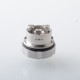 Rekavape BY KA V10 Nano Combo Radiator Style MTL RTA Atomizer - Silver + Translucent, 316SS + PCTG, 3.5ml, 22mm