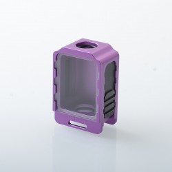 Kooroo Style Style Boro Tank for SXK BB / Billet / Boro Box Mod Kit - Purple, Aluminum
