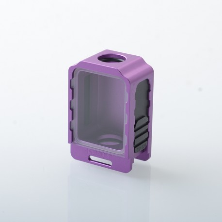 Kooroo Style Style Boro Tank for SXK BB / Billet / Boro Box Mod Kit - Purple, Aluminum