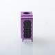 Kooroo Style Style Boro Tank for SXK BB / Billet / Boro Box Mod Kit - Purple, Aluminum