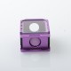 Kooroo Style Style Boro Tank for SXK BB / Billet / Boro Box Mod Kit - Purple, Aluminum