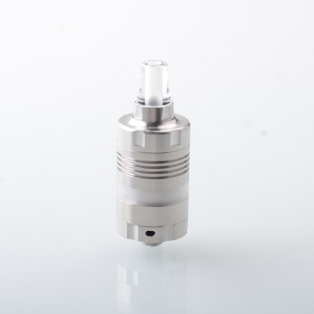 CGMODS BY-KA V.10 Style MTL RTA Rebuildable Tank Atomizer - Silver, 3ml, 3 Air Pin 1.2 / 1.4 / 1.7mm, 22mm Diameter