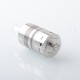 CGMODS BY-KA V.10 Style MTL RTA Rebuildable Tank Atomizer - Silver, 3ml, 3 Air Pin 1.2 / 1.4 / 1.7mm, 22mm Diameter