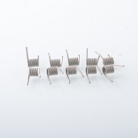 Authentic Thunder Cloud Bonza Pro Ni80 Pre-Built 2-Core Clapton Coil - 0.4ohm, 26Ga x 3 + 35Ga (10 PCS)