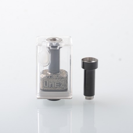 Sturdy One Style RBA Tank Kit for dotMod dotAIO V1 / V2 / V2 Lite / BB / Billet / Boro Mod - Raven Black, 1, 2, 2.5, 3.0, 4.0mm