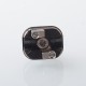Sturdy One Style RBA Tank Kit for dotMod dotAIO V1 / V2 / V2 Lite / BB / Billet / Boro Mod - Raven Black, 1, 2, 2.5, 3.0, 4.0mm
