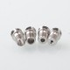 Sturdy One Style RBA Tank Kit for dotMod dotAIO V1 / V2 / V2 Lite / BB / Billet / Boro Mod - Raven Black, 1, 2, 2.5, 3.0, 4.0mm