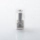 Sturdy One Style RBA Tank Kit for dotMod dotAIO V1 / V2 / V2 Lite / BB / Billet / Boro Mod - Raven Black, 1, 2, 2.5, 3.0, 4.0mm