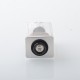 Sturdy One Style RBA Tank Kit for dotMod dotAIO V1 / V2 / V2 Lite / BB / Billet / Boro Mod - Raven Black, 1, 2, 2.5, 3.0, 4.0mm