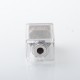 Sturdy One Style RBA Tank Kit for dotMod dotAIO V1 / V2 / V2 Lite / BB / Billet / Boro Mod - Raven Black, 1, 2, 2.5, 3.0, 4.0mm