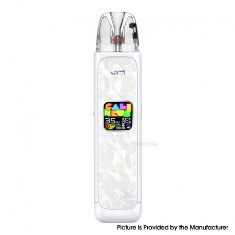 [Ships from Bonded Warehouse] Authentic Uwell Caliburn G4 35W Pod System Kit - Seashell White, 1300mAh, 3ml, 0.6ohm / 0.9ohm