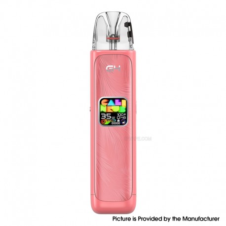 [Ships from Bonded Warehouse] Authentic Uwell Caliburn G4 35W Pod System Kit - Flamingo Red, 1300mAh, 3ml, 0.6ohm / 0.9ohm