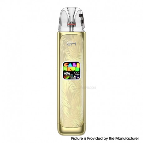 [Ships from Bonded Warehouse] Authentic Uwell Caliburn G4 35W Pod System Kit - Sahara Gold, 1300mAh, 3ml, 0.6ohm / 0.9ohm