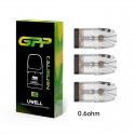 [Ships from Bonded Warehouse] Authentic Uwell Upgraded Caliburn GPP Pod Cartridge for G4 / G3 - 0.6ohm, 3ml, Side Refill (3 PCS)