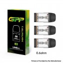 [Ships from Bonded Warehouse] Authentic Uwell Upgraded Caliburn GPP Pod Cartridge for G4 / G3 - 0.6ohm, 3ml, Top Refill (3 PCS)