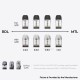 [Ships from Bonded Warehouse] Authentic Uwell Upgraded Caliburn GPP Pod Cartridge for G4 / G3 - 0.9ohm, 3ml, Top Refill (3 PCS)
