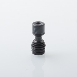 Four One Five 415 Tombo Giri Baby Style Short 510 Drip Tip - Black + Black, Stainless Steel + Resin