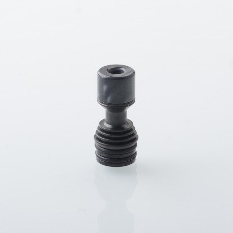 Four One Five 415 Tombo Giri Baby Style Short 510 Drip Tip - Black + Black, Stainless Steel + Resin