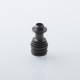Four One Five 415 Tombo Giri Baby Style Short 510 Drip Tip - Black + Black, Stainless Steel + Resin