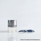 Rekavape Replacement Combi Olive Tank Tube for Diplomat Style RDL RTA / Diplomat Style MTL RTA - Silver + Silver, 316SS + PSU