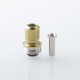 Rekavape Mission Boro Tips V2 ARC Style Drip Tip for BB / Billet Boro Mod - Gold, Titanium + Stainless Steel