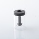 Rekavape Speedy Replacement Tank Tube + Chimney + Top Cap Kit for VMM Imperia Style RTA - Black, Glass + Stainless Steel, 6.0ml