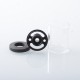 Rekavape Speedy Replacement Tank Tube + Chimney + Top Cap Kit for VMM Imperia Style RTA - Black, Glass + Stainless Steel, 6.0ml