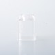 SXK Replacement Tank Tube for Monarchy iMobb Style RBA Tank - Translucent, Acrylic