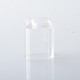 SXK Replacement Tank Tube for Monarchy iMobb Style RBA Tank - Translucent, Acrylic