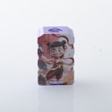 Rekavape PRC x Nezha Style Boro Tank for SXK BB / Billet AIO Box Mod Kit - Purple, Aluminum Alloy