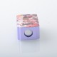 Rekavape PRC x Nezha Style Boro Tank for SXK BB / Billet AIO Box Mod Kit - Purple, Aluminum Alloy