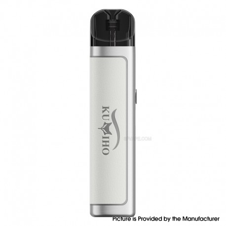 [Ships from Bonded Warehouse] Authentic Kumiho THOTH C Pod System Kit - White Plastic Silver, 900mAh, 2ml, 0.6ohm