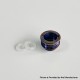Rekavape Monarchy Style Replacement Flush Nut 510 Drip Tip Adapter for Billet / BB Box Mod - Blueing, Titanium