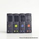 Rekavape Replacement Button Set for BMM.38 Aio Style Mod - Blue, Monarchy Stars Pattern (3 PCS)