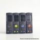 Rekavape Replacement Button Set for BMM.38 Aio Style Mod - Red, Monarchy Pattern (3 PCS)