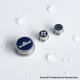 Rekavape Replacement Button Set for BMM.38 Aio Style Mod - Black, Monarchy Pattern (3 PCS)