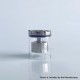 Rekavape Replacement Top Refilling Tank Tube Kit for Diplomat Style RDL RTA / Diplomat Style MTL RTA - Silver, 2.0ml