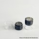 Rekavape Replacement Combi Hybird Tank Tube for Diplomat Style RDL RTA / Diplomat Style MTL RTA - Black