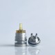 Rekavape Upgraded Monarchy OST Old School Style F-Dama Tank RTA Atomizer - Brown, 3ml, Air Pin 1.0, 1.2, 1.5, 1.8mm, 22mm Dia