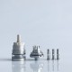 Rekavape Upgraded Monarchy OST Old School Style F-Dama Tank RTA Atomizer - Beige, 3ml, Air Pin 1.0, 1.2, 1.5, 1.8mm, 22mm Dia