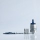 Rekavape Upgraded Monarchy OST Old School Style F-Dama Tank RTA Atomizer - Black, 3ml, Air Pin 1.0, 1.2, 1.5, 1.8mm, 22mm Dia