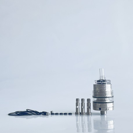 Rekavape Upgraded Monarchy OST Old School Style F-Dama Tank RTA Atomizer - Translucent, 3ml, 1.0, 1.2, 1.5, 1.8mm, 22mm Dia