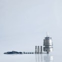 Rekavape Upgraded Monarchy OST Old School Style F-Dama Tank RTA Atomizer - Translucent, 3ml, 1.0, 1.2, 1.5, 1.8mm, 22mm Dia